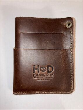 Hide & Drink EDC Leather Pocket Wallet